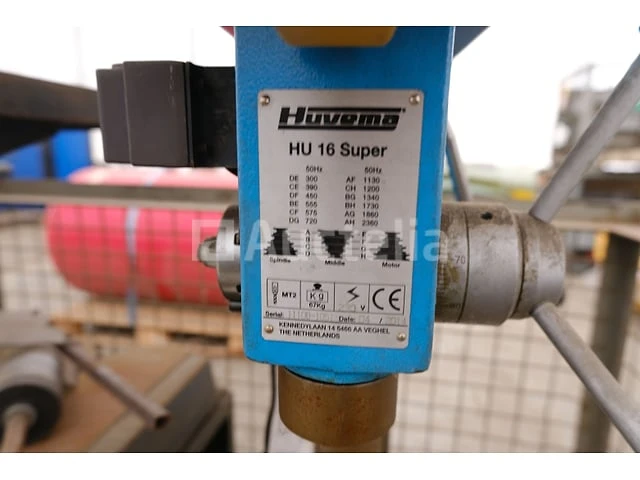 Huvema hu16 super kolomboormachine - afbeelding 5 van  7