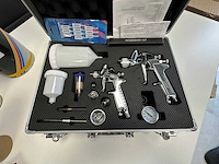 Hvlp spuitpistool set met accessoires en verfproducten - afbeelding 8 van  15
