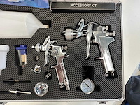 Hvlp spuitpistool set met accessoires en verfproducten - afbeelding 9 van  15