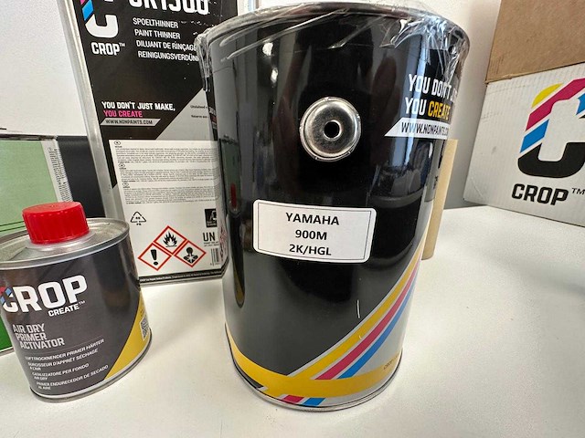 Hvlp spuitpistool set met accessoires en verfproducten - afbeelding 14 van  15