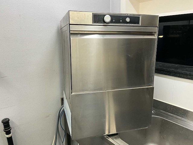 Hwg hwg-ge-500 b professionele vaatwasser / glazenvaatwasser - afbeelding 1 van  7