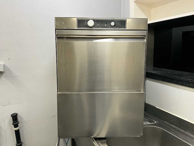 Hwg hwg-ge-500 b professionele vaatwasser / glazenvaatwasser - afbeelding 2 van  5