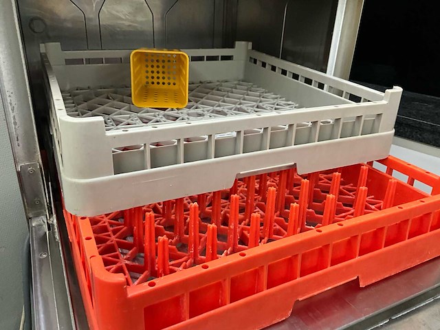 Hwg hwg-ge-500 b professionele vaatwasser / glazenvaatwasser - afbeelding 5 van  5