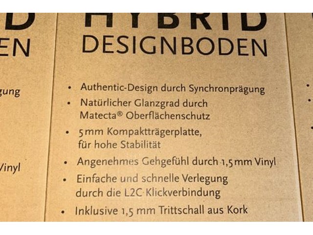 Hybrid design vloer - afbeelding 2 van  3