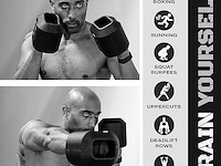 Hybrid dumbell 4,5kg - afbeelding 3 van  4