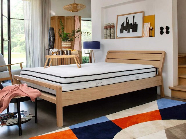 Hybride matrasveren en traagschuim - 140 x 200 cm - afbeelding 1 van  6