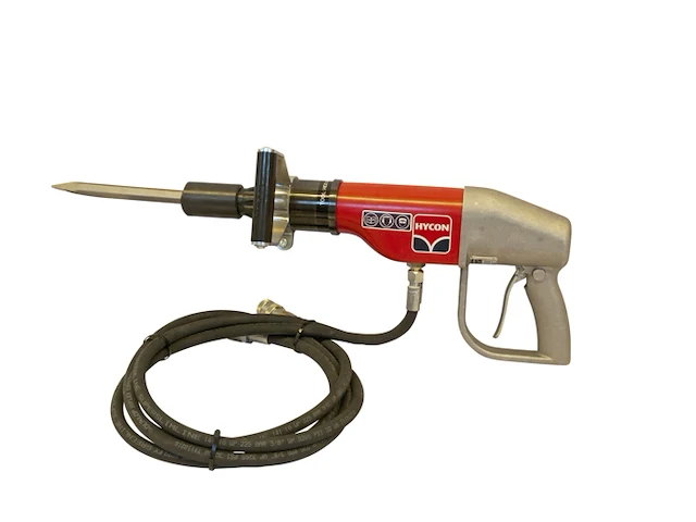 Hycon hh10rv hydraulische breekhamer + handgreep + 2 m slang nieuw - afbeelding 2 van  2