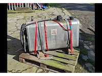 Hydrauliektank - 200l - vrachtwagen onderdeel - afbeelding 2 van  3