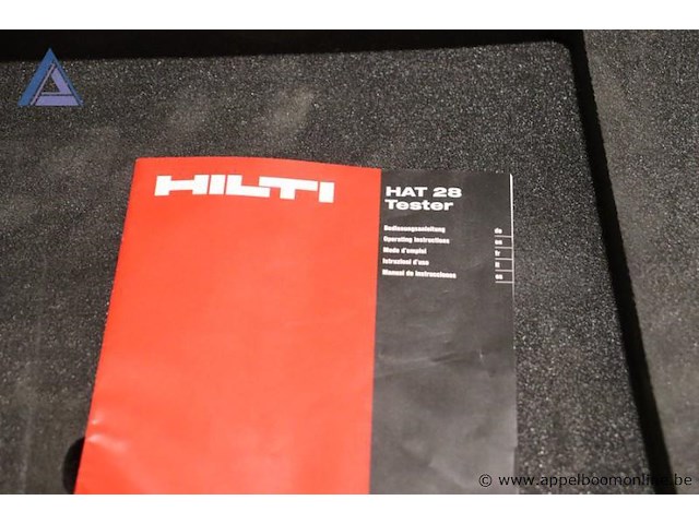 Hydraulisch ankertester - hilti - hydro-test 28 toebehoren - meters, aansluitstukken, gereedschap - afbeelding 2 van  3