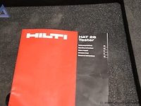 Hydraulisch ankertester - hilti - hydro-test 28 toebehoren - meters, aansluitstukken, gereedschap - afbeelding 2 van  3