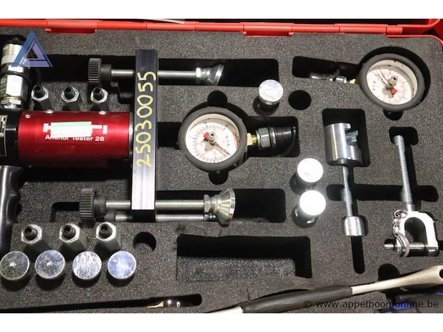 Hydraulisch ankertester - hilti - hydro-test 28 toebehoren - meters, aansluitstukken, gereedschap - afbeelding 3 van  3