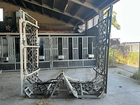 Hydraulisch opklapbare weidesleep met 3-puntsophanging - afbeelding 1 van  9