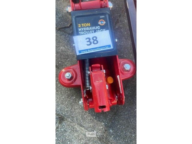 Hydraulische autokrik en werkmat - afbeelding 1 van  4