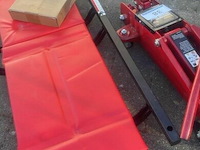 Hydraulische autokrik en werkmat - afbeelding 3 van  4