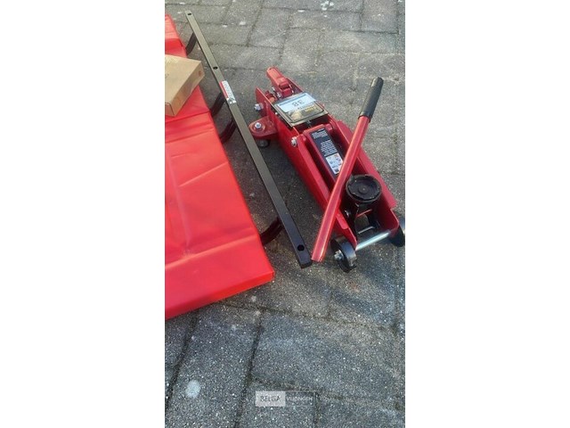 Hydraulische autokrik en werkmat - afbeelding 4 van  4