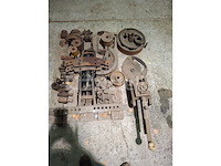 Hydraulische buizenplooier + mechanische plooibank voor krullen