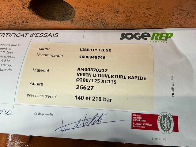 Hydraulische cilinders (3x) - afbeelding 3 van  3