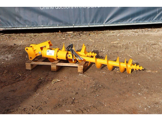 Hydraulische grondboor nieuw voor minigravers - afbeelding 1 van  1