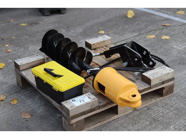 Hydraulische grondboor nieuw - afbeelding 1 van  1