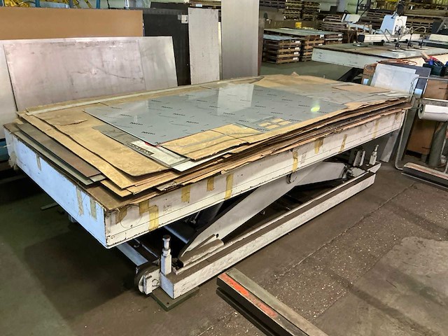 Hydraulische heftafel - afbeelding 3 van  5