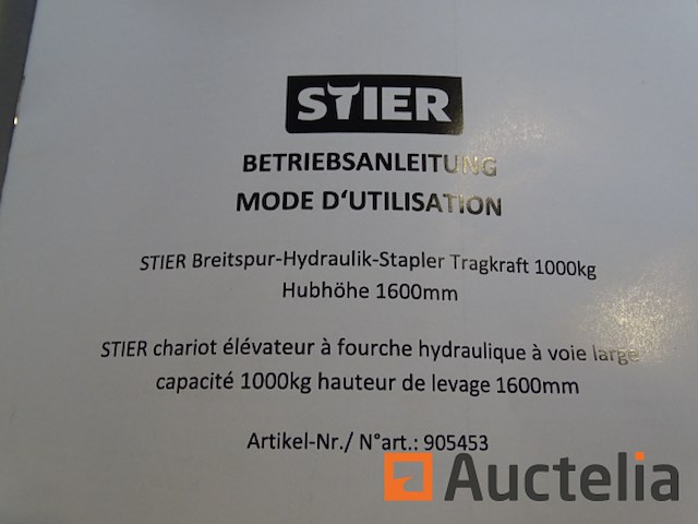 Hydraulische heftruck-stier - afbeelding 6 van  19