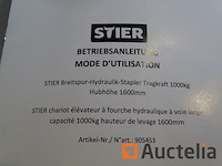 Hydraulische heftruck-stier - afbeelding 6 van  19