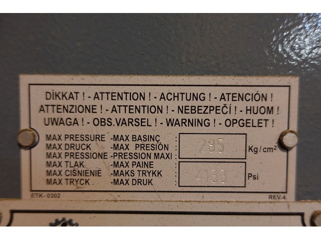Hydraulische kantpers durmazlar - afbeelding 8 van  11