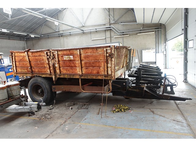 Hydraulische kipaanhangwagen record - afbeelding 1 van  12