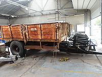 Hydraulische kipaanhangwagen record