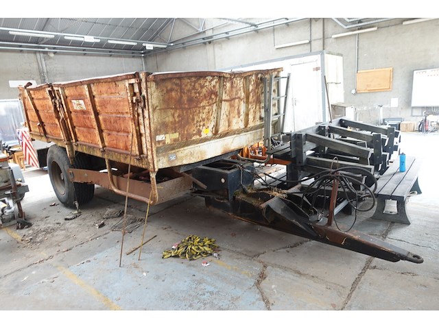Hydraulische kipaanhangwagen record - afbeelding 5 van  12