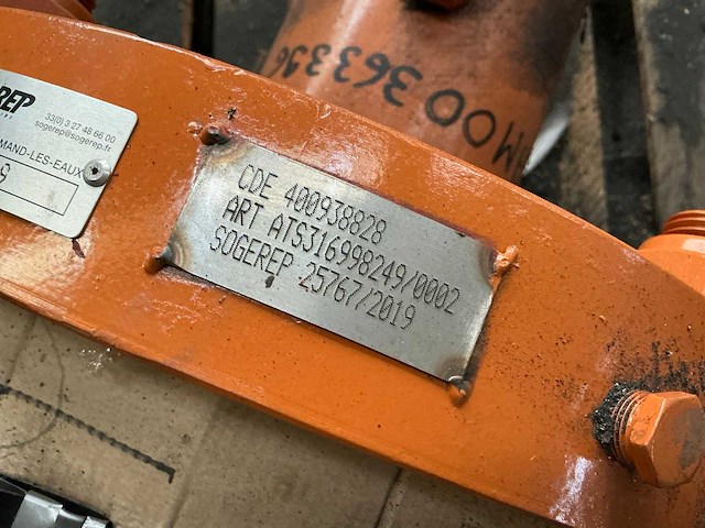 Hydraulische onderdelen (3x) - afbeelding 3 van  3