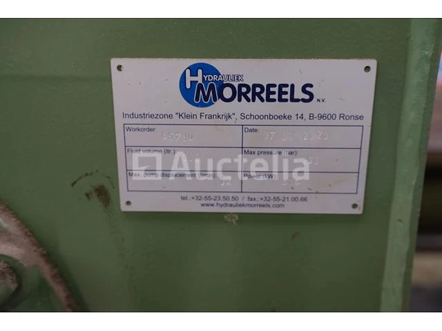 Hydraulische pers 50 t hydrauliek morreels fug 50 - afbeelding 1 van  14