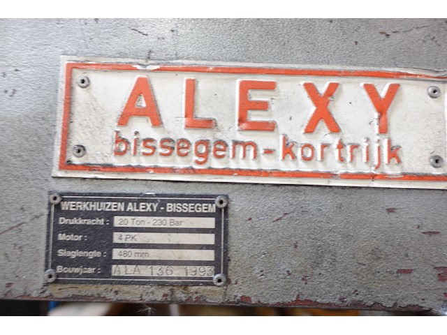 Hydraulische portaalpers alexy - afbeelding 3 van  5