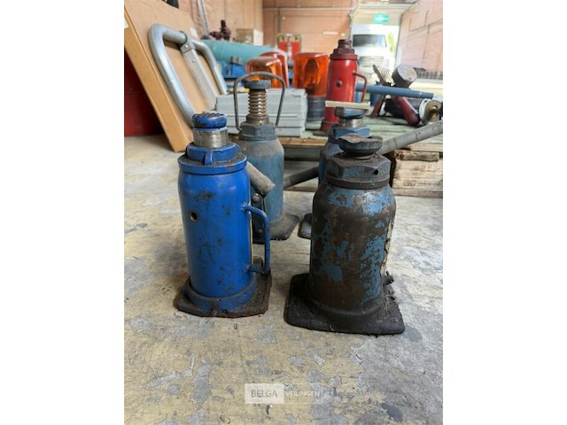 Hydraulische potkrikken (2x) - afbeelding 1 van  2