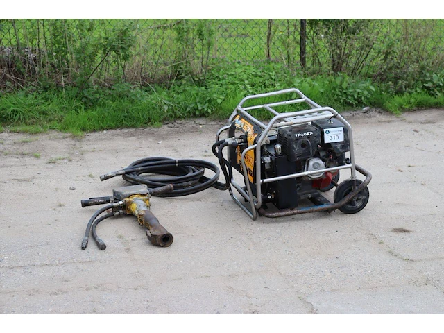 Hydraulische powerpack jcb beaver benzine - afbeelding 1 van  1