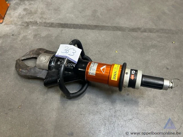 Hydraulische schaar holmatro cu 4050c nct ii, bouwjaar 2014, maximale druk 72 mpa. werking niet gekend. - afbeelding 1 van  2
