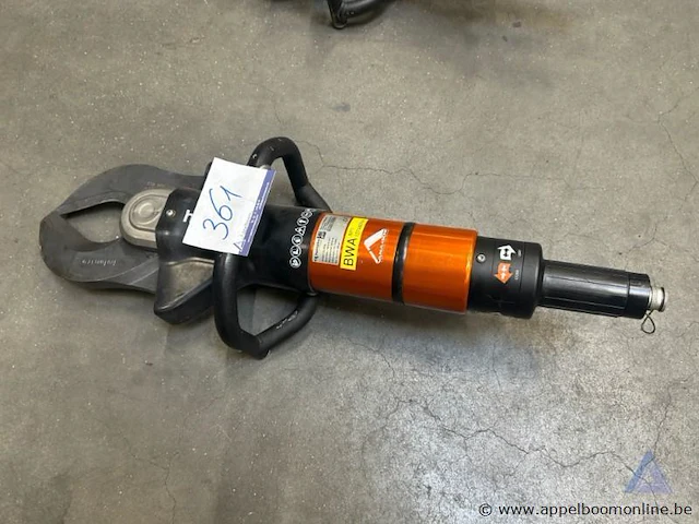 Hydraulische schaar holmatro cu 5050, bouwjaar 2016, maximale druk 72 mpa. - afbeelding 1 van  2