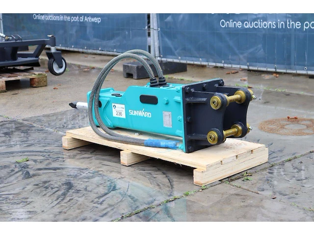 Hydraulische sloophamer sunward swbg045h-1 2023 nieuw - afbeelding 1 van  1