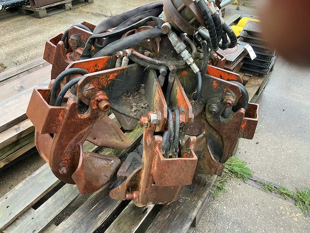 Hydraulische sorteer spin met roterende draaiknop - afbeelding 1 van  4