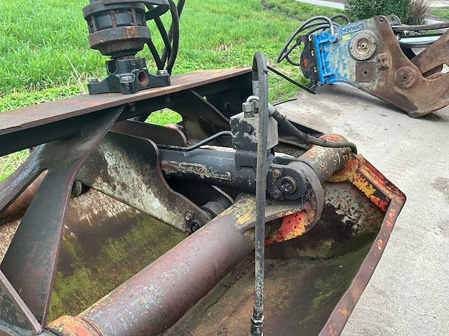 Hydraulische sorteer/overslaggrijper - afbeelding 6 van  10