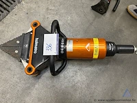 Hydraulische spreider holmatro sp 5280, bouwjaar 2018, serienummer 1337349hh, maximale druk 72 mpa.
