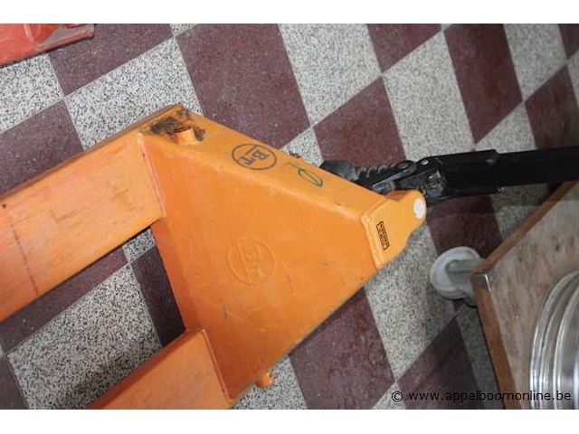 Hydraulische transpallet bt vv lange lepels - afbeelding 2 van  2