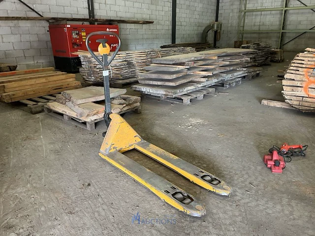 Hydraulische transpallet jungheinrich am 2200 - afbeelding 1 van  3