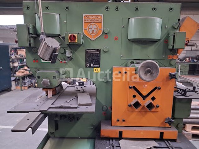 Hydraulische universele staalbewerkingsmachine peddinghaus peddimax 602 + accessoires (1999) - afbeelding 6 van  13