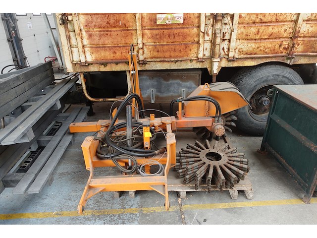 Hydraulische veegbostel van daele - afbeelding 3 van  10