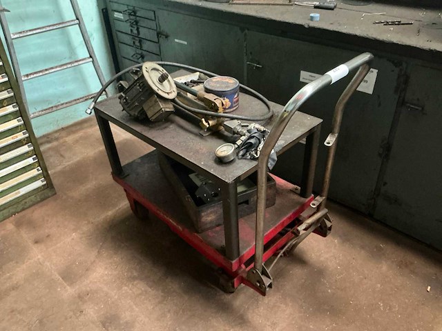 Hydraulische verrijdbare heftafel - afbeelding 2 van  6