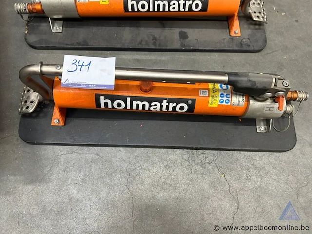 Hydraulische voetpomp holmatro ftw 1800 bu, bouwjaar 2009, serienummer 198996, maximale druk 72 mpa - afbeelding 1 van  2