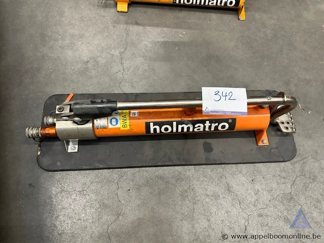Hydraulische voetpomp holmatro ftw1800bu, bouwjaar 2003, maximale druk 72 mpa, serienummer 110371 - afbeelding 1 van  2