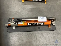 Hydraulische voetpomp holmatro ftw1800bu, bouwjaar 2003, maximale druk 72 mpa, serienummer 110371