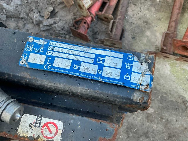 Hydraulische vorkenklem - afbeelding 6 van  7